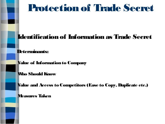 how long does trade secret protection last trade secret protection act